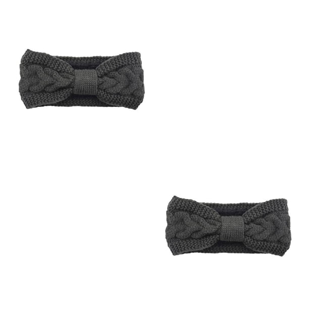 Guardurnaity Diademas de ganchillo Ganchillo Calentador de orejas ajustable Diadema Regalos para mujeres Type2 NO2