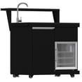 thumbnail image 2 of Forno All’Aperto 62,600 BTU BBQ, 3 Stainless Steel Burners, Infrared Burners, Sink Module, Black Sintered Stone Countertops, Bar and Beverage Center, 2 of 15