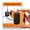orange, variant on SBUSFGT 43g Mini Clip on Bluetooth Speaker Watch, IP69 Waterproof Wearable Hands Free Audio with 3-in-1 Strap for Walking & Yard Work
