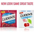 thumbnail image 2 of Luden's Sugar Free Throat Drops, Wild Cherry 25 ea (Pack of 3), 2 of 7