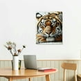 thumbnail image 2 of Patifu Tiger Theme Ready to Hang Canvas Wall Art Decor for Living Room Bedroom Home Office 16x20 in, 2 of 5