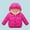 Hot Pink, variant on Baby Boys Girls Winter Coat Toddler Puffer Coat Cute Jackets Zipper Up Down Coats Toddler Girls Fall Jacket 2-3 Years