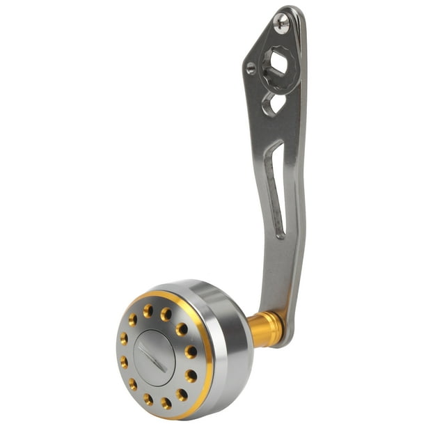 Baitcasting Reel Handle,Fishing Reel Handle Grip Reel Handle Replacement  Aluminum Alloy Reel Rocker True Excellence