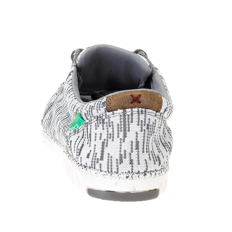 Twisted X  Zero-X White & Grey Canvas Lace Up Casual Shoe Men Size 13 M Twisted X Men main image 2