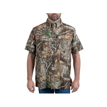 Habit Hatcher Pass Camo Guide Short Sleeve Shirt - Mens, Realtree Edge, Large, T