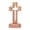 Round Base, variant on Standing Cross Wooden Cross Tabletop Cross with Detachable Base for Home Decor Religious Ceremonies
