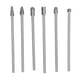 thumbnail image 1 of 6Pcs Carbide Burr Set Tungsten Steel Cylinder Head Extension Solid Rotary Tool Holder Kit for Woodworking Drilling Carving, 1 of 4