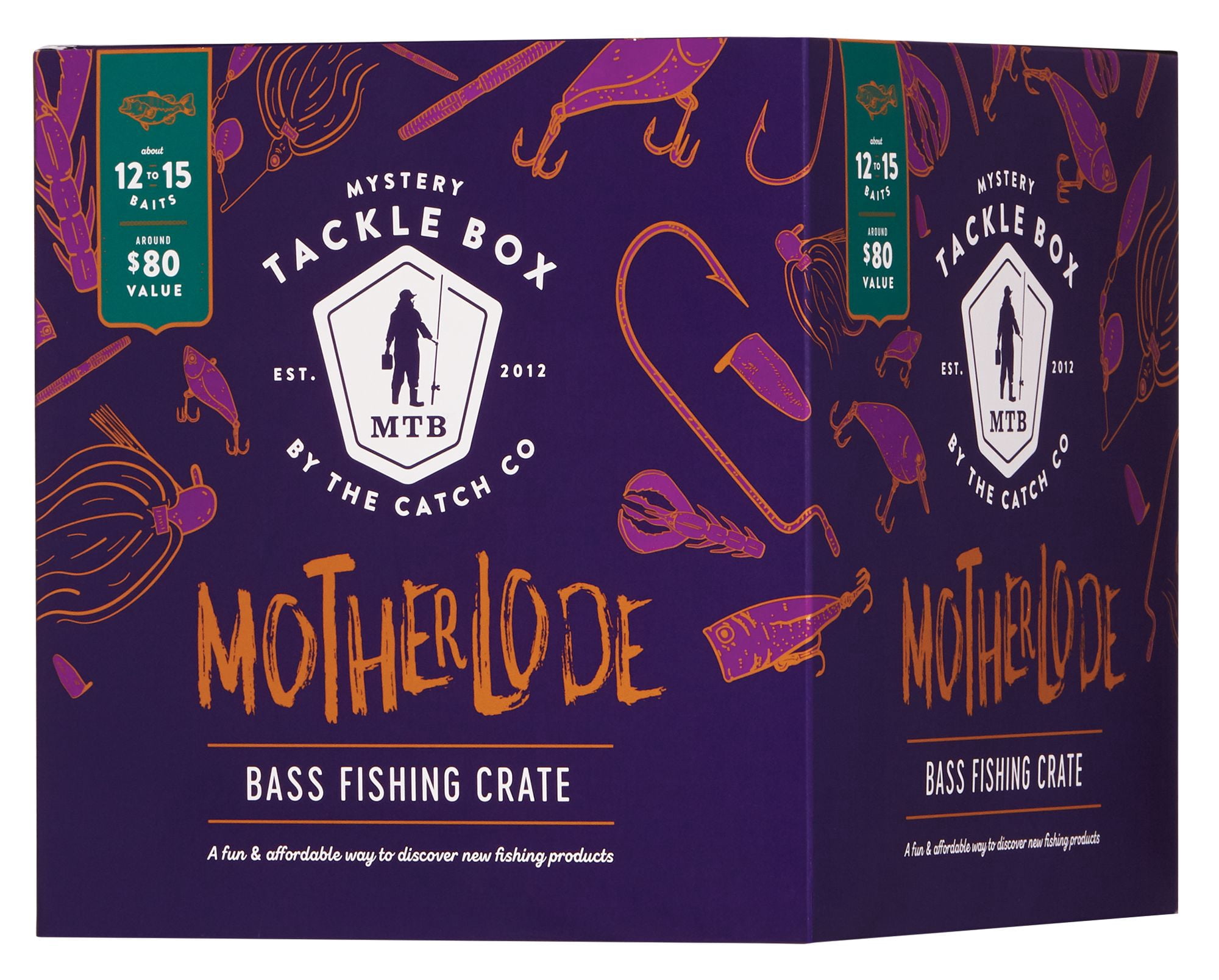 Mystery Tackle Box Motherlode Bass Fishing Lure Kit