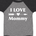 thumbnail image 4 of Inktastic I Love Mommy Boys or Girls Baby Bodysuit, 4 of 5