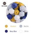 thumbnail image 1 of Hagamos 10 unidades de cuentas de silicona de 14mm, mordedor de silicona sin Bpa hexagonal, juguete de dentición Diy, accesorios masticables para bebés, mordedor para bebés Tan Jianjun  unisex, 1 of 2