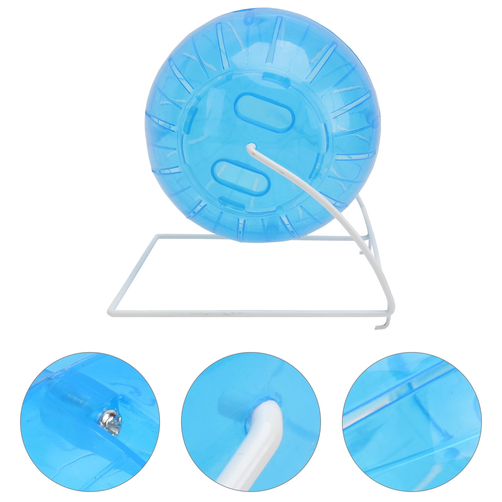 Amosfun Blue Hamster Running Ball Non-Slip Anti-Bite for Pet Exercise 1Pc