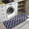 thumbnail image 3 of Dark Blue Unicorn Moon Pattern Kitchen Rug Mat,Kitchen Runner Rugs Non Skid Washable,Decorative Kitchen Floor Mats for Kitchen,Sink,Laundry,17"x47.2", 3 of 7