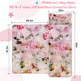 thumbnail image 5 of Pioneer Flower Floral Print Pattern Toddler Nap Mats for Kids Preschool,Sleeping Mat Bag or Kids,Toddler Sleeping Bag,Toddler Nap Mat or Daycare, 5 of 6