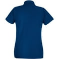 thumbnail image 2 of Fruit Of The Loom Womens Lady Fit Short-Sleeved Polo Shirt, 2 of 2