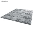 thumbnail image 1 of NUZYZ Rectangle Bandhnu Plush Floor Carpet Rug Mat Home Living Room Bedroom Decor Light Gray 50*160cm, 1 of 8