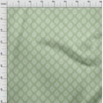thumbnail image 4 of oneOone Velvet Mint Green Fabric Block Craft Projects Decor Fabric Printed By The Yard 58 Inch Wide, 4 of 4