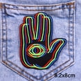 thumbnail image 4 of Parches bordados de estilo punk/horror para ropa, apliques de costura para bricolaje, parches de calavera de demonio, parches termoadhesivos para ropa, 4 of 5