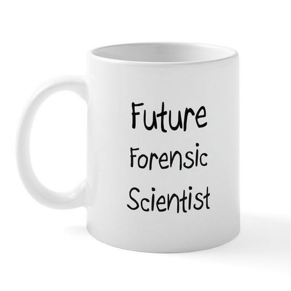CafePress - Future Forensic Scientist Mug - 11 oz Ceramic Mug - Novelty Coffee Tea Cup