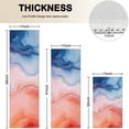 thumbnail image 4 of Blue Red Purple Marble Pattern Kitchen Rugs Sets Of 3,Kitchen Runner Rugs Non Skid Washable,Decorative Kitchen Floor Mats for Kitchen,Sink,Laundry,17"x30"+ 17"x47" + 17"x59", 4 of 6