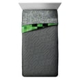 thumbnail image 4 of Minecraft Creeper 4 Piece Kids Twin Bed Set, 100% Microfiber, Green, 4 of 7
