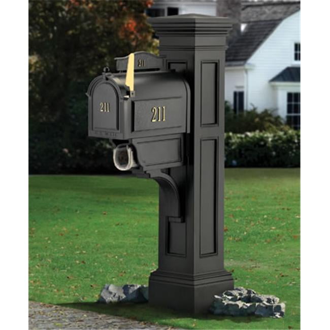 5805B Liberty Mailbox Post Black