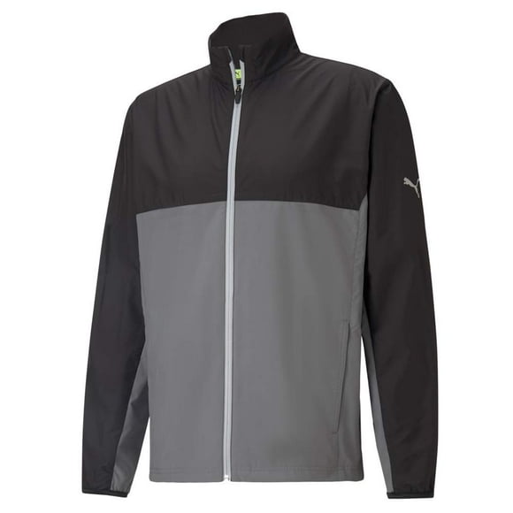 Puma Golf Boy's First Mile Wind Jacket, Puma Black, Extra Large