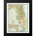 thumbnail image 2 of Johnson 12x14 Black Modern Framed Museum Art Print Titled - Florida - Johnson 1888, 2 of 5