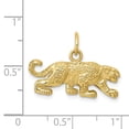 thumbnail image 2 of Auriga Fine Jewelry 10K Yellow Gold Satin Leopard Charm for Women (L-15 mm,W-21 mm), 2 of 5