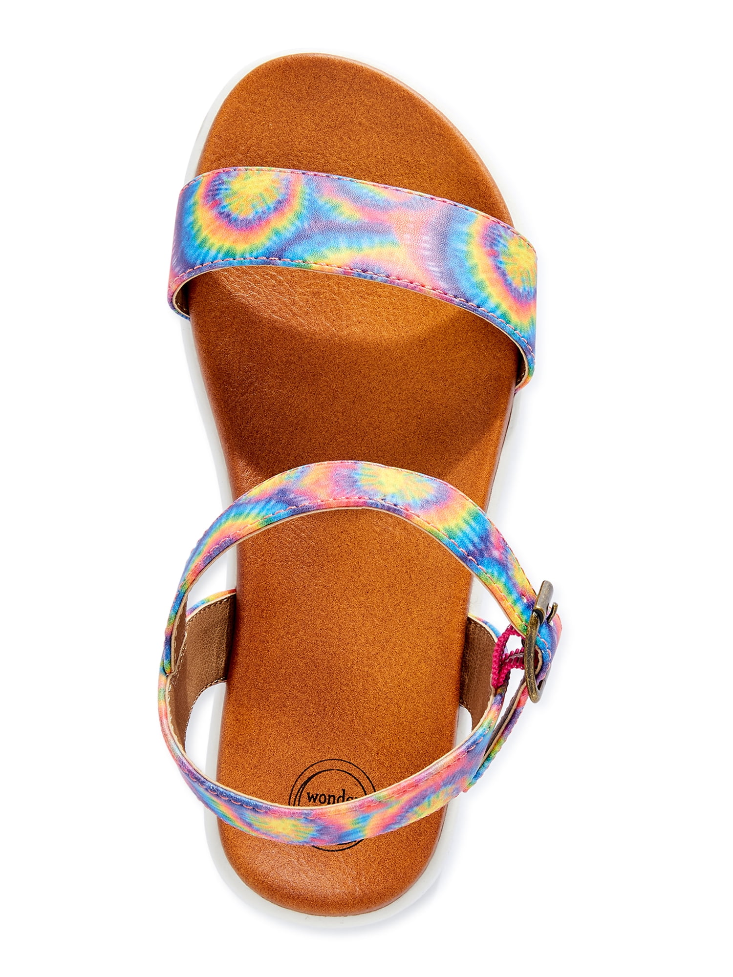 Wonder Nation Tie Dye Flatform Sandal (Little Girls & Big Girls)