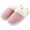 Pink, variant on Aerusi Women’s Memory Foam House Slippers, Soft Plush Indoor Outdoor Scuff Shoes with Non-Slip Sole, Purple