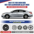 thumbnail image 4 of 4Pcs/Set Cover Hubcaps ,16 inch Lacquer Vehicle Hubcaps Wheel Rims Cover for 2013-2018 Nissan Altima Sedan -PP Material, 4 of 7