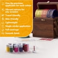 thumbnail image 5 of deweisn Espejo Cosmético Compacto con Aumento Elegante Espejo de Maquillaje de Mano de Bolsillo con Potente Aumento de 10x y 1x Espejo True View para Viajes o Su Bolso, 5 of 5