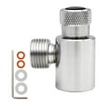 thumbnail image 1 of Adaptador de cilindro de CO2 Conector de cilindro de CO2 Fácil instalación Piezas compactas para máquina de refrescos TR21-4 a W21.8-14 para máquina, 1 of 8
