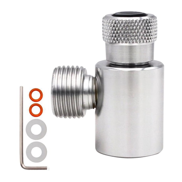 Elodie CO2 Cylinder Adapter Practical Compact Connector for Sparkling Water Machine