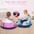 thumbnail image 3 of Ride On Bumper Car for Kids Ride on Toy Gifts with Remote Control, 360 Degree Spin, LED Lights, Music, 3 of 10
