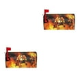 thumbnail image 1 of Wweixi Standard Size Double Recliner Couch Cover Easy To Vivid Print Cloth Christmas Deer Pattern Mailbox Sleeve YTYH2309045 2Set, 1 of 6