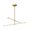Brushed Gold, variant on CH23532-BG-Kuzco Lighting-Blade - 20W LED Chandelier-6.25 Inches Tall and 1 Inches Wide-Brushed Gold Finish