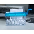thumbnail image 2 of LNGOOR 1PC Hand Cranked File Shredder  Office And Teaching Supplies  Portable Shredder A6 Shredder, 2 of 7