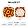 thumbnail image 6 of Fotbe Sunflowers On Red Velvet Stretch Couch Cushion Cover Plush Cushion Slipcover for Chair Cushion Furniture Protector Seat Cushion Sofa Cover-16.9in, 6 of 9