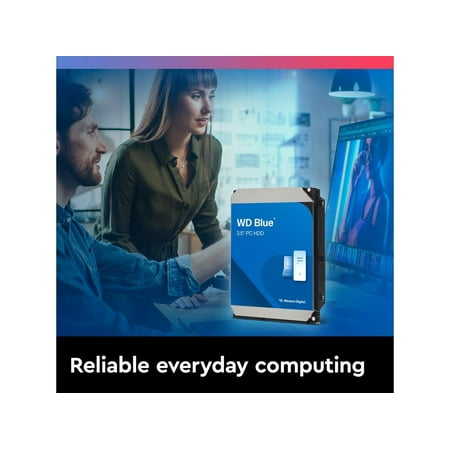 WD - Blue 1TB Internal SATA Hard Drive (OEM/Bare Drive) for Desktops