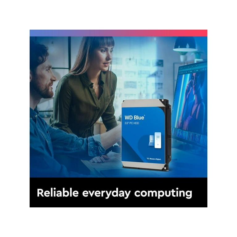 WD Blue 2TB HDD Internal Computer Storage - 7200 RPM SATA WD Blue 2TB HDD Internal Computer Storage - 7200 RPM SATA