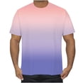 thumbnail image 1 of Birdeem Chemises pour Hommes Manches Courtes Imprimées Col Rond Haut Manches Courtes Blouses Chemises Hommes Manches Courtes, 1 of 5