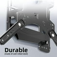 thumbnail image 4 of DJJD Full Motion TV Monitor Wall Mount Bracket Articulating Arms Swivel Tilt Extension Rotation for Most 32-55 inch LED LCD Flat Curved Screen TVs & Monitors, Max VESA 400x400mm, 4 of 9