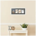 thumbnail image 2 of ArtToFrames Collage Photo Picture Frame with 4 - 4x6 Openings, Framed in White with Charcoal and Black Mats (CDM-3966-5), 2 of 8