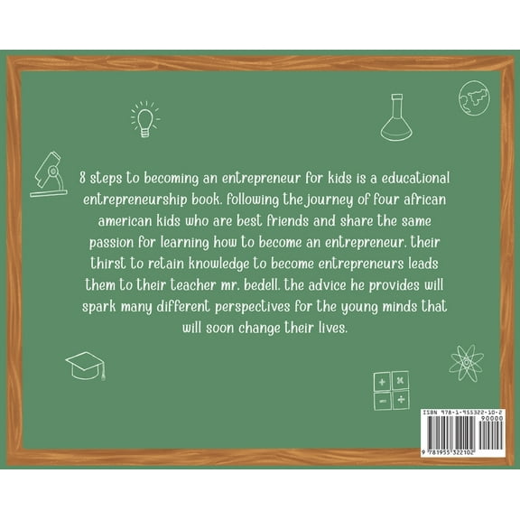 8 Steps to Becoming an Entrepreneur for Kids, (Hardcover)