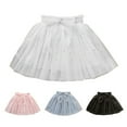 thumbnail image 4 of Little Girl Dresses Little Tulle Skirt Tutu Dancing Short Skirt Princess Sundress for Girls Size 3-4T,White, 4 of 6