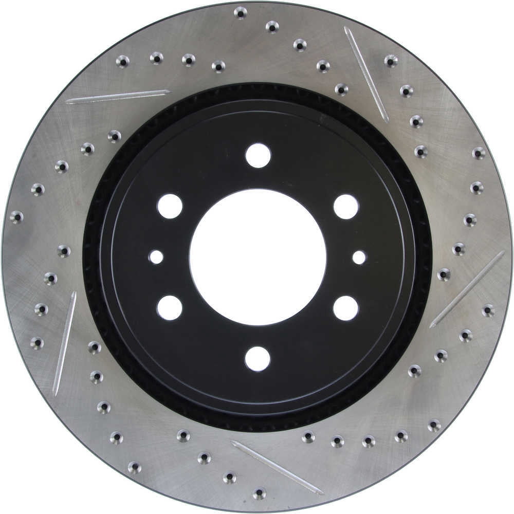StopTech Brake Rotor - SportStop Drilled & Slotted 127.65119L Front Left Fits: Fits select: 2010-2020 FORD F150, 2007-2020 FORD EXPEDITION