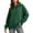 A-Green, variant on SYwaren Oversized Sweatshirt for Women Hoodie Pullover Long Sleeve Casual Side Slit with Pockets Tops
