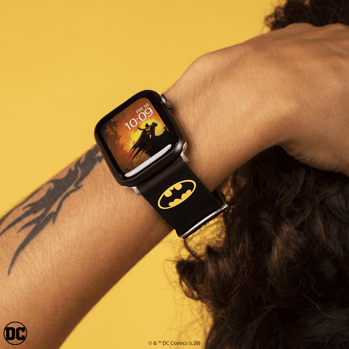 DC Comics Batman Icon Edition Officially Licensed Silicone Band