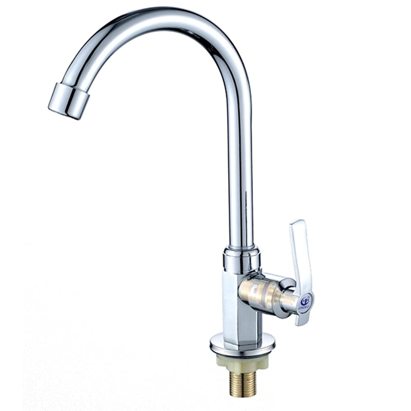 SHIYAO New Kitchen/Bathroom 360xc2xb0 Rating Deck Mounted Bar Sink Faucet Single Cold Water Tap